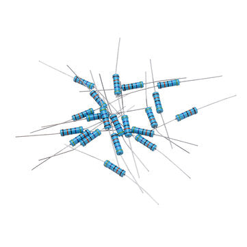60pcs 2W Metal Film Resistor Resistance 1% 470K ohm Resistor