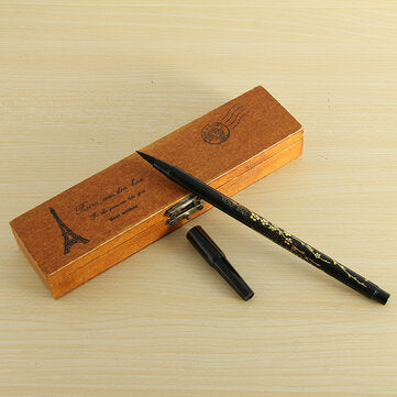 Portable Calligraphy Art Pen Script Writing Brush Soft Head Signature Nominations Painting Sketch Li