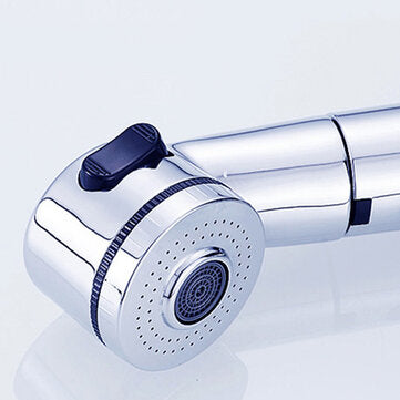 Zinc Alloy Pull Out Faucet Mixer Taps 360Swivel Spout Spray Kitchen Bathroom Sink Basin Brass Fauc