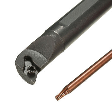 S12M-SDUCR07 12x150mm Internal Turning Tool Holder Boring Bar with DCMT0702 Insert and Wrench