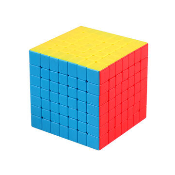 MOYU Meilong Puzzle Magic Cube Stickerless 7x7 Speed Puzzle Magic Cubes Toys Gi... (COLOR: COLORFUL)