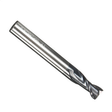 5pcs 6mm Solid Carbide Tungsten Coated 2 Flute End Mill Slot Drill Milling Cutter