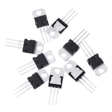 60pcs 10 Values TO-220 Voltage Regulator Transistor Triode Kit L7805 L7806 L7809 L7812 L7815 L7824 L