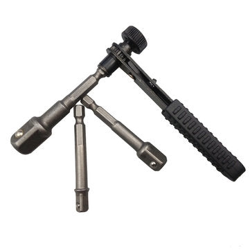 1/4inch Mini Rapid Ratchet Wrench Screwdriver Rod 6.35mm Quick Socket Wrench Hand Tools