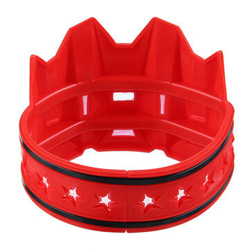 Motorcycle Exhaust Muffler Tail Pipe Guard Protective Cover For Honda/Suzuki/Kawasak... (COLOR: RED)