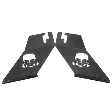 Pair 20inch-22inch LED Work Light Frame Hood Mounting Brackets For Jeep Wrangler 07-16