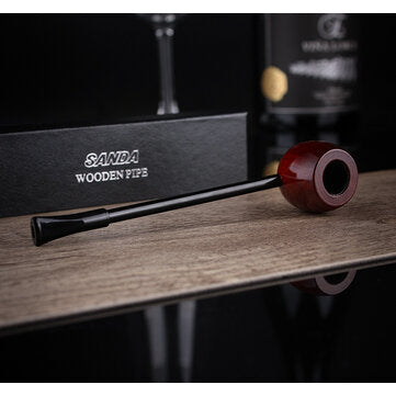 Sanda SD570B 1 Set Smokin Pipe Small Durable Smokin Cigarettte Pipe TobaCcco Cigaar Pipes Gift box A