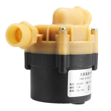 DC 24V 55W Hot Water Pump Mini Booster Pump 22L/min 11M For Chiller Machine