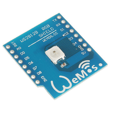 5Pcs Geekcreit WS2812B RGB Shield Expansion Module For D1 Mini Development Board