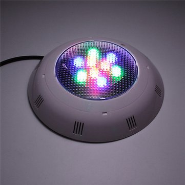 9W RGB Remote Control LED Swimming Pool Light Underwater Waterproof Night Light Atmostphere Light
