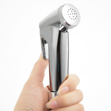 ABS Portable Handheld Bidet Sprayer Set for Toilet Retractable Spring Hose Adapter Free Mounting Bra