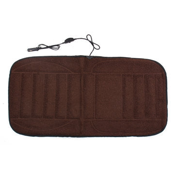 Car Single Plush 12v Electric Cushion Winter Heating Seat Cushion