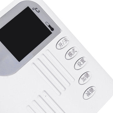 ZFX-003 Carbon Crystal Plate Thermostat Socket Temperature Control Remote Control Switch Radiator Te