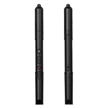 VIBOTON 3 in 1 Laser Flip Pen Touch-sensitive Pen Red Light Indication Wireless Presenter PPT Laser