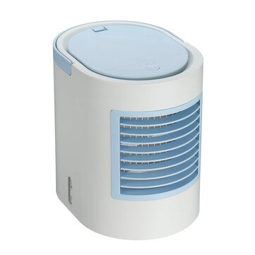 SOTHING WT-F11 Portable Electric Micro Negative Ion Air Conditioning Fan Air Coole... (COLOR.: BLUE)