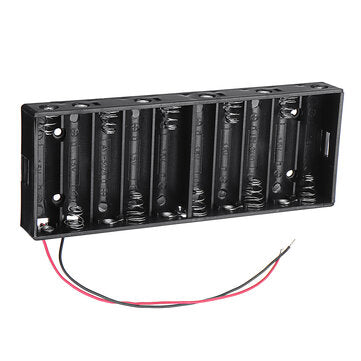10 Slots AA Battery Box Battery Holder Board for 10xAA Batteries DIY kit Case