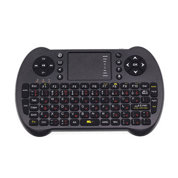 Viboton S501 2.4G Wireless Russian Mini Keyboard Touc... (COLOR.: [COLLECTIONSTOREPRIORITYDELIVERY])