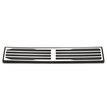 25*4.5cm Car Footrest Foot Rest Pedal Pad Trim for Jaguar XK XE XF XJ F-Type F-Pace