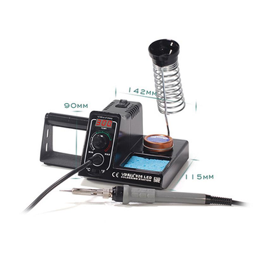 YIHUA 926 LED 220V 60W Soldering Welding Iron Station Tip Cleaner Paste Holder Adjustable EU Plug