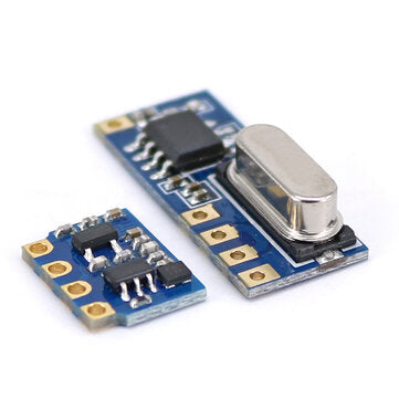 OPEN-SMART Long Range 433MHz Wireless Transceiver Kit Mini RF Transmitter Receiver Module + 2PCS Spr