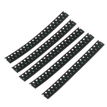 1000Pcs 5 Colors 200 Each 1206 LED Diode Assortment SMD LED Diode Kit Green/RED/White/Blue/Yellow