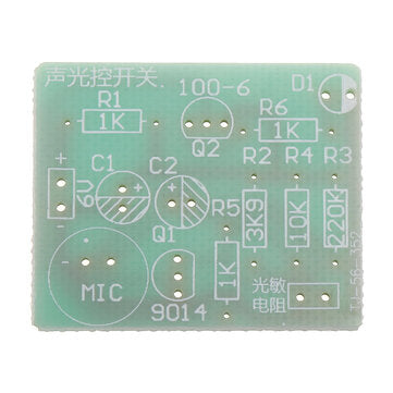 Sound and Light Control Switch Kit Clap Switch Sound and Light Control Delay DIY Electronic Producti