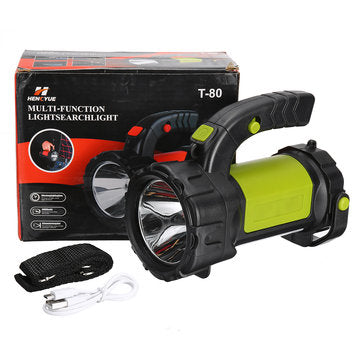 1000M 200W 2000LM 8000mAh LED COB Work Light Torch Candle 360 Rotation USB Charging Power Display