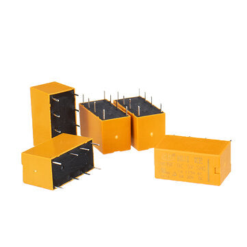 5Pcs HK19F-DC 3V 5V 9V 12V 24V-SHG 2A 8Pin Relay Module (VOLTAGE: 24V)