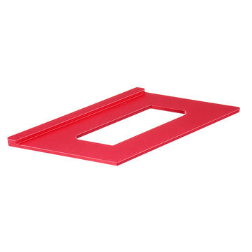 Drillpro ES-3 Aluminum Alloy 45 Degree Marking Angle Ruler Parallel Ruler with Base Woodworking Meas