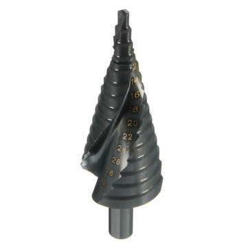 4-32mm Spiral Grooved Step Drill Bit Nitrogen Coated Step Drill