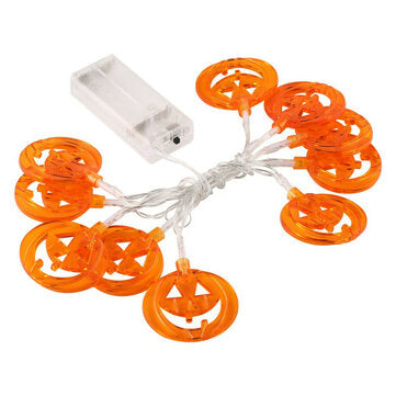 1.5M LED Pumpkin Fairy Lights Indoor/Outdoor Party Halloween Home Decor