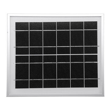 Solar Panel 6V 5W 156 Single Crystal Silicon Cell Tempered Glass/Anodized Aluminum Alloy