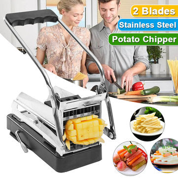 Stainless Steel French Fry Potato Vegetable Cutter Maker Slicer Chopper Cutter Slicer Chipper Cucumb