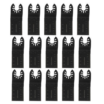 15pcs Oscillating Saw Blade Multi Tool Blade Quick Release 35mm Precision Wood Cutter