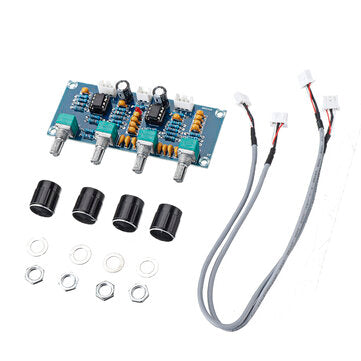 XH-A901 Digital Power Amplifier Board DC Tone Board High and Low Tone Adjustment Pre-board DC12-24V
