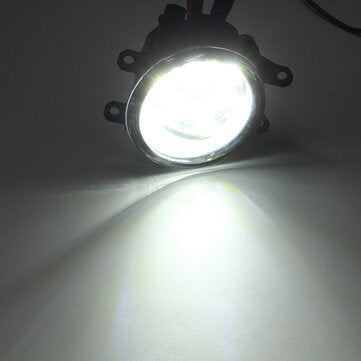 9 LED Front Fog Light Driving Lamp with Bulbs 6000K White For Toyota Corolla Camry Highlander Avalon