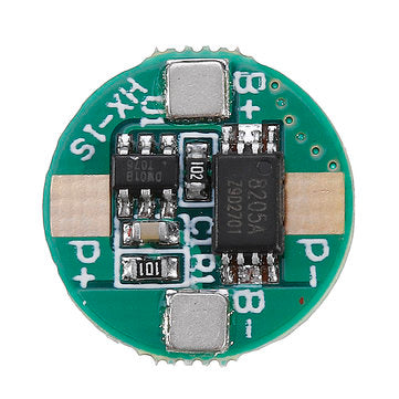 5pcs 1S 3.7V 18650 Lithium Battery Protection Board 2.5A Li-ion BMS with Overcharge and Over Dischar
