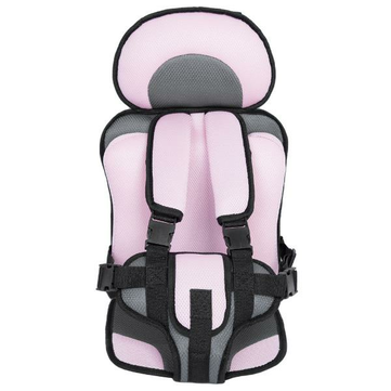 Adjustable Portable Simple Car Baby Child Safety Seat 0-12 Year Old Thickening Spo... (COLOR.: PINK)