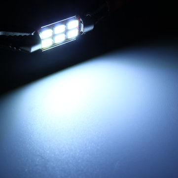 14Pcs T5 Car LED Interior Reading Lights Festoon Dome Bulb Kit White Replacement for VW