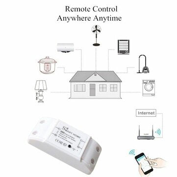 Smart Home Circuit Switch/Breaker Wireless Remote Control Timing Function Support Voice Control Supp
