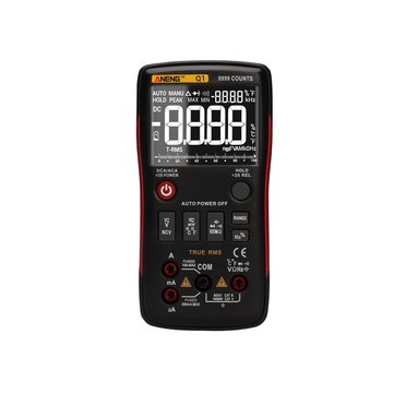 ANENG Q1 Digital Multimeter 9999 Analog Tester True RMS Professional Multimetro DIY... (COLOR.: RED)