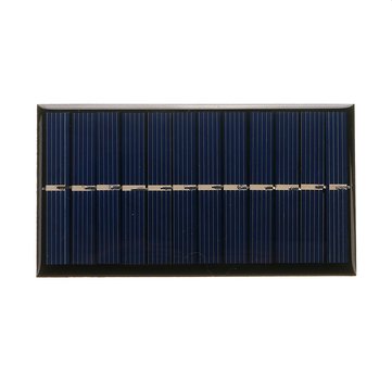 3pcs 6V 1W 60*110mm Polycrystalline Mini Solar Panel Epoxy Board for DIY Learning