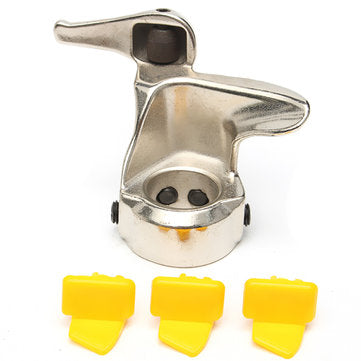 Motorcycle Tire Changer Mount Demount Head Duckhead With 3 Pads (SIZE: 28MM)