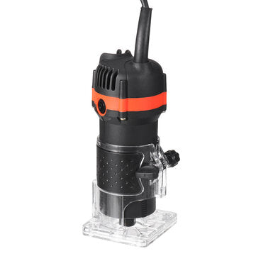 1000W Woodworking Trimmer Electric Trimming Machine Wood Milling Slotting Machine (PLUG: 220VEUPLUG)