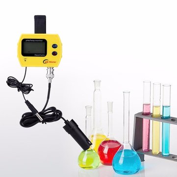PH-991 Portable PH Meter Aquarium Swimming Pool Acidimeter Analyzer Water Quality pH &Temp Monitor