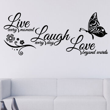 DIY Wall Sticker PVC Vinyl Wall Paper Home Living Room Bedroom Office Wall Decals Decor