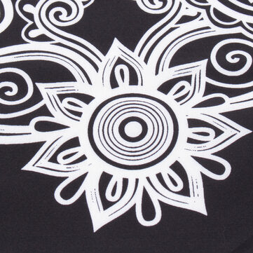 YingYang Mandala Tapestry Wall Hanging Indian Hippie Tapestry Mulit-functional Picnic Mat Bath Cloth