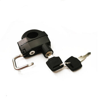 Motorcycle Bike Bicycle Helmet Lock Anti-theft Security Universal 7/8`` 22mm Tube