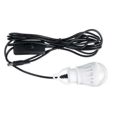 Portable Solar Generator System Emergency Light Outdoor Camping 3PCS Light Bulb