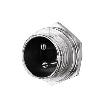 3pcs GX16-2 Pin Male And Female Diameter 16mm Wire Panel Connector GX16 Circular Aviation Connector